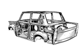 Bild für Kategorie Fahrwerk-Blechteile Trabant Wartburg