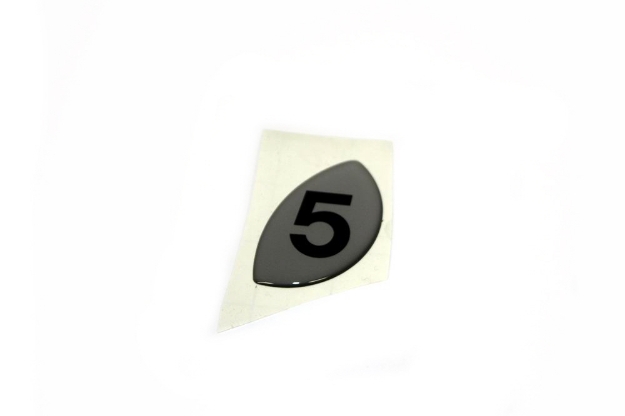 Bild von Klebefolie "5" für Kupplungsdeckel Simson Sperber MS50