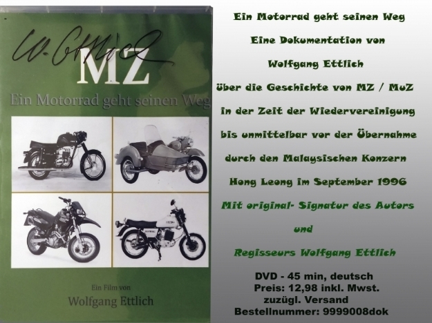 Bild von DVD - Ein Motorrad geht seinen Weg (Geschichte MZ)