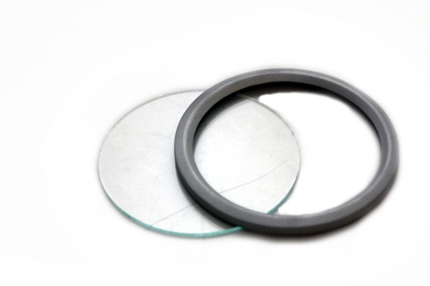 Bild von Schutzglas mit Ring  für Tachometer MZ TS250