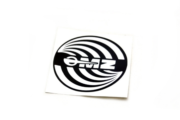 Bild von Klebefolie MZ Logo  schwarz