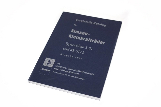 Bild von Ersatzteilkatalog S51 KR51/2